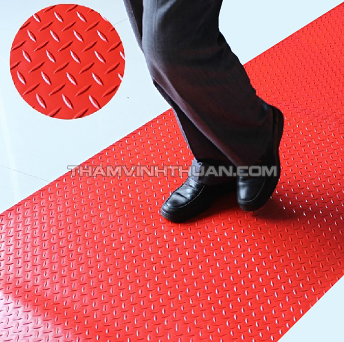 Thảm nhựa Thoi Lá 5