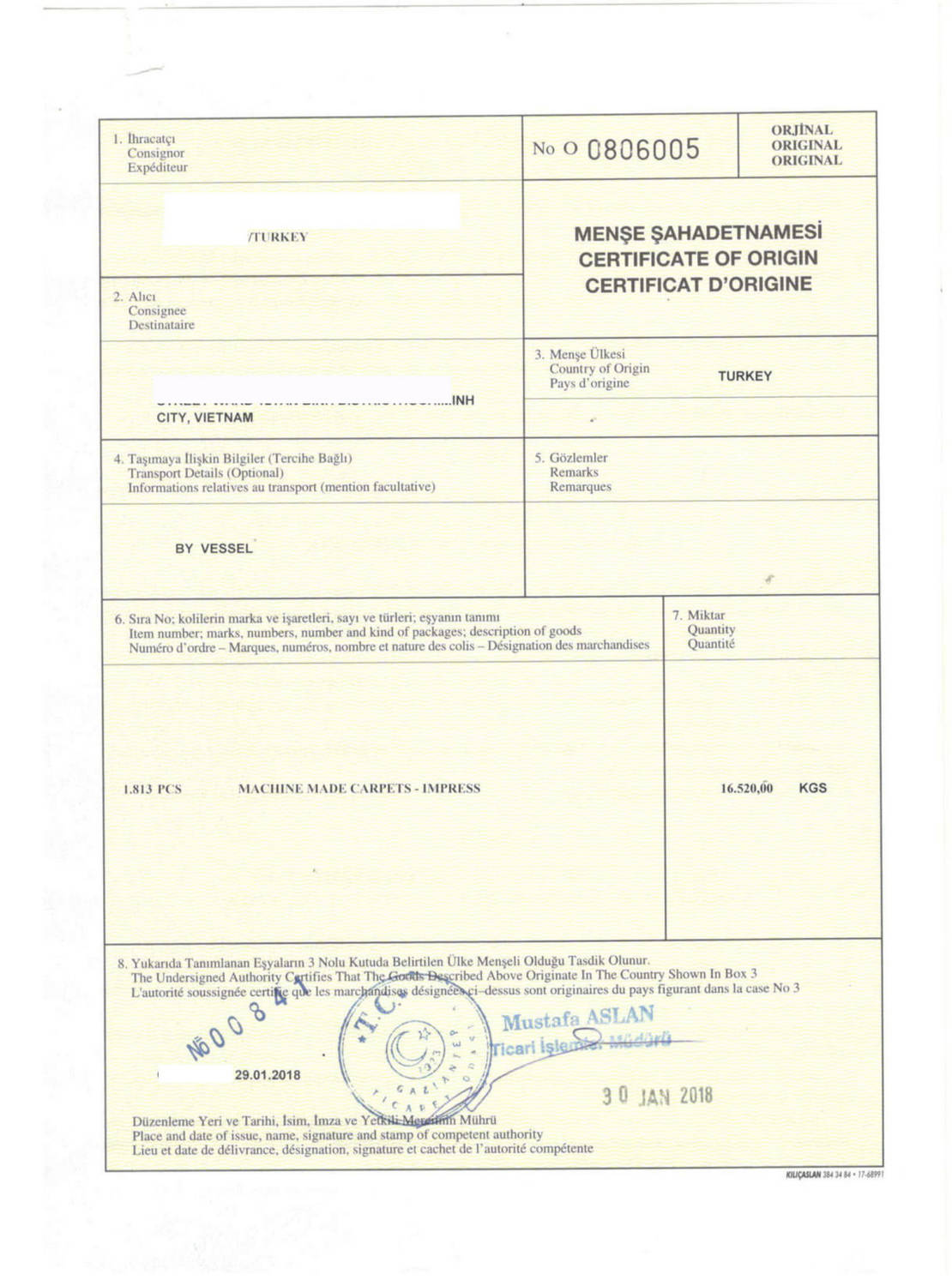 Thảm sofa phòng khách I0004T - 7