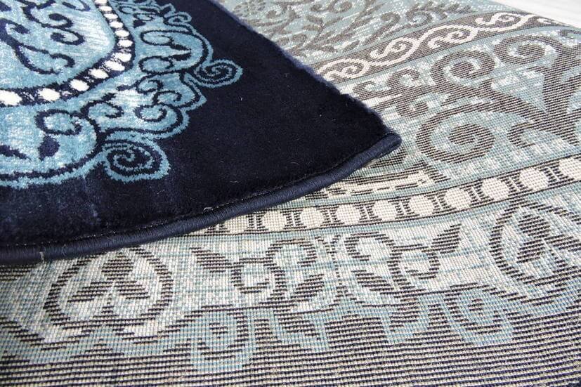 Thảm sofa phòng khách SAHRA 08062 NAVY NAVY L - 2