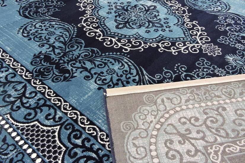 Thảm sofa phòng khách SAHRA 08062 NAVY NAVY L - 4